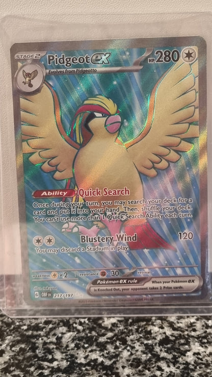 Pidgeot ex (Obsidian Flames #217) 🇺🇸 (Alt)