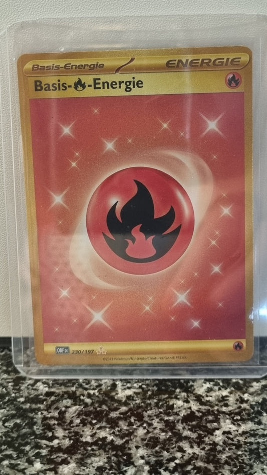 Basis Feuer Energie (Obsidian Flames #230) 🇨🇭🇩🇪 (Alt)