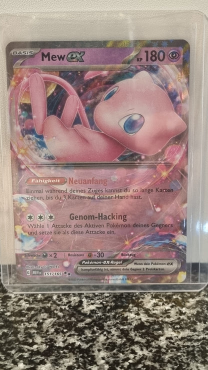 Mew ex (151 #151) 🇨🇭🇩🇪 (Alt)