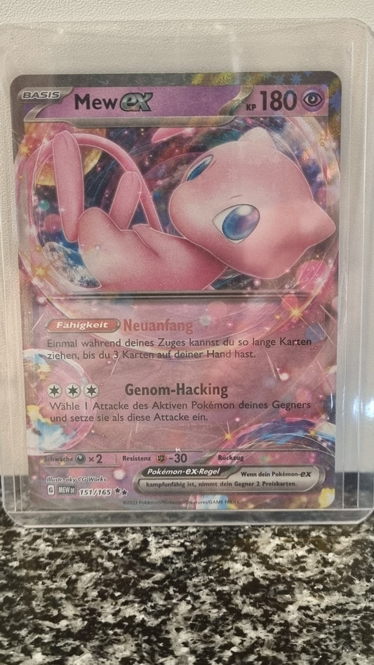 Mew ex (151 #151) 🇨🇭🇩🇪 (Alt)