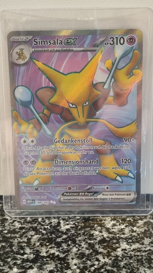 Simsala ex (151 #188) 🇨🇭🇩🇪 (Alt)