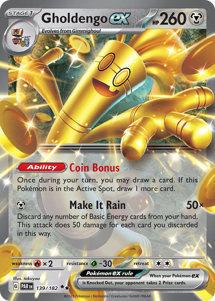 Gholdengo ex (Paradox Rift #139) 🇺🇸