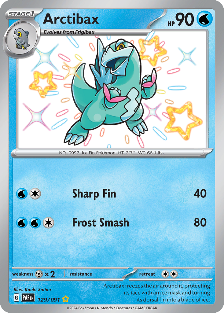Arctibax (Paldean Fates #129) 🇺🇸