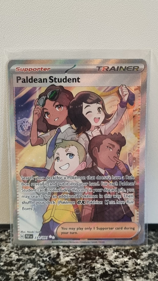 Paldean Student (Paldean Fates #231) 🇺🇸 (Alt)