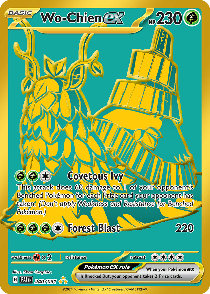 Wo-Chien ex (Paldean Fates #240) 🇺🇸