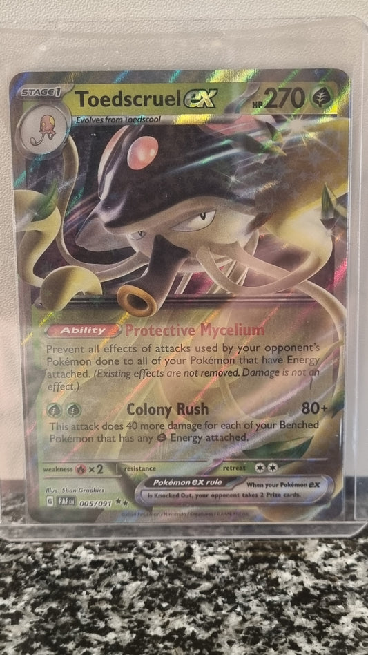 Toedscruel ex (Paldean Fates #5) 🇺🇸 (Alt)