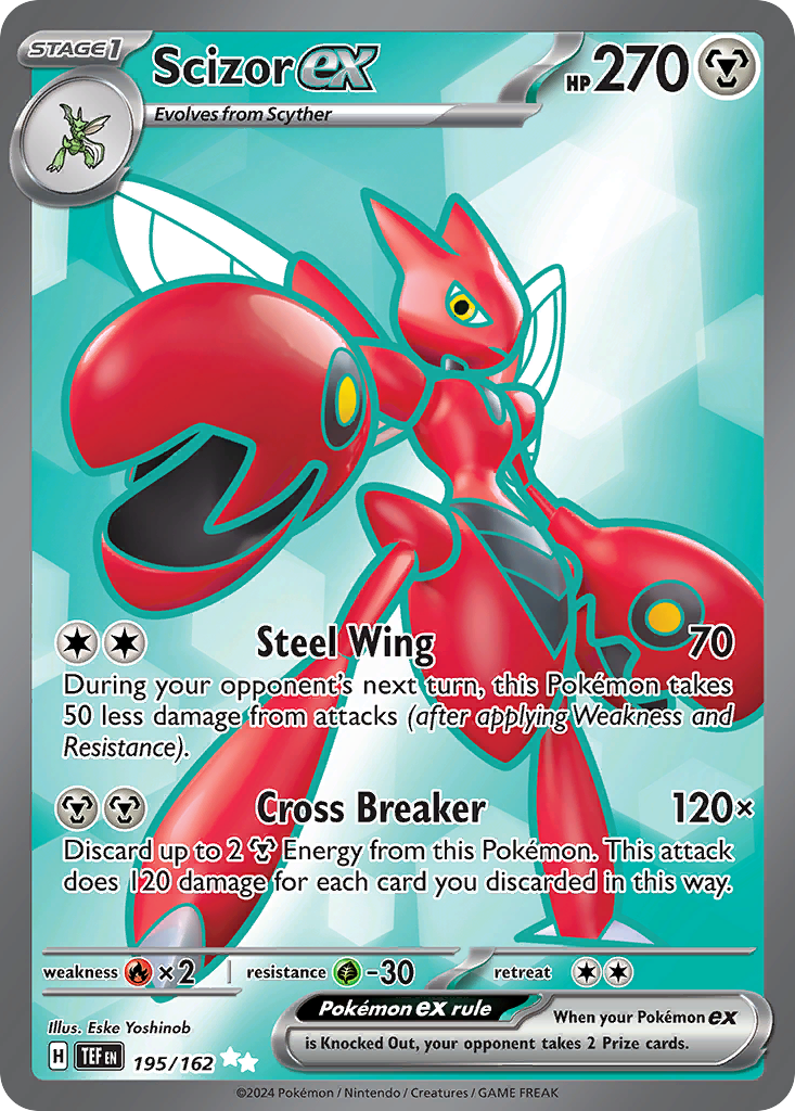 Scizor ex (Temporal Forces #195) 🇺🇸