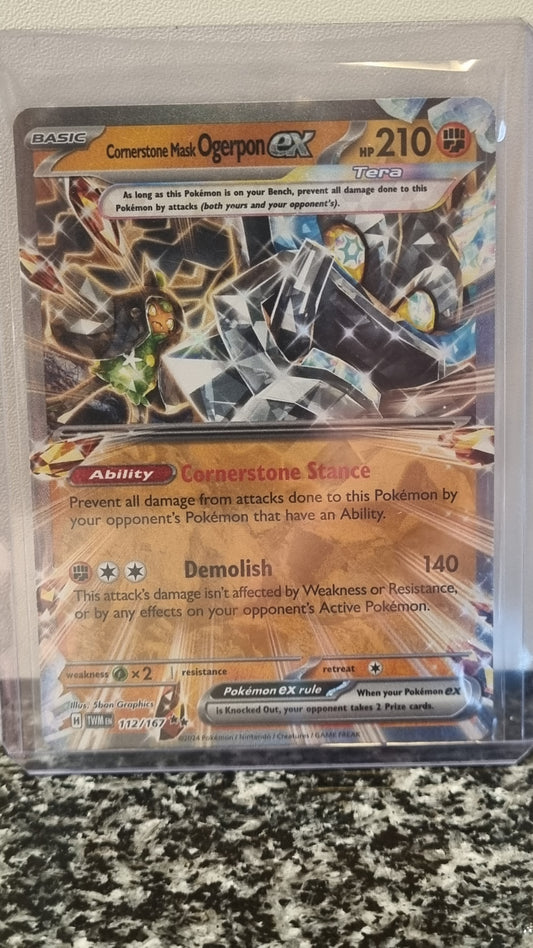 Cornerstone Mask Ogerpon ex (Twilight Masquerade #112) 🇺🇸 (Alt)