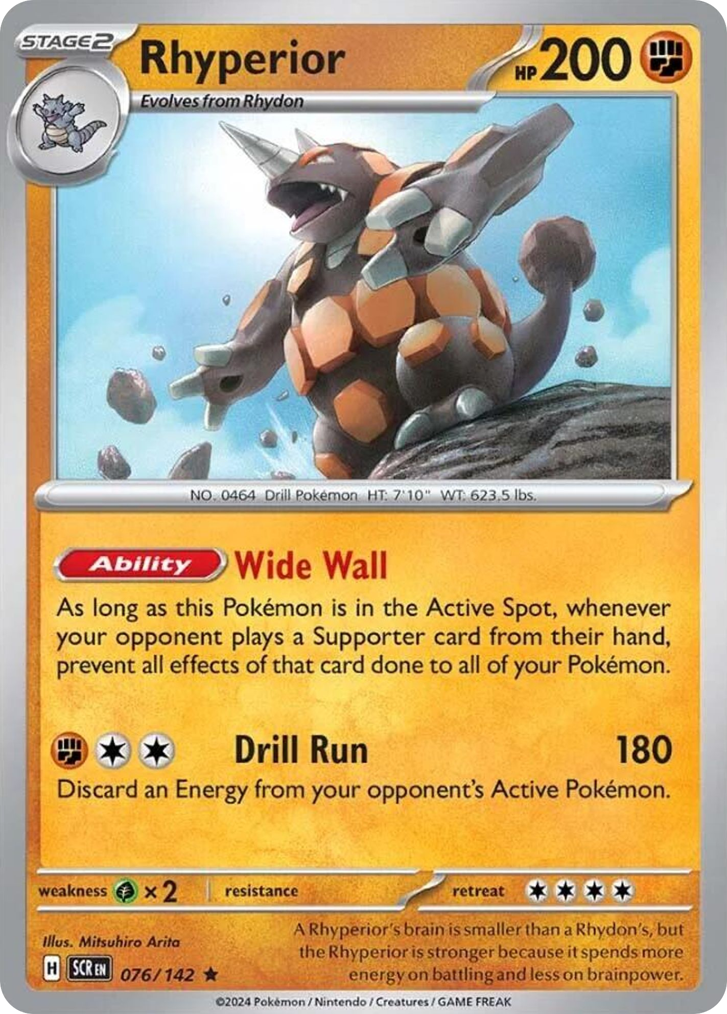Rhyperior (Cosmo Holo) (Stellar Crown #76) 🇺🇸