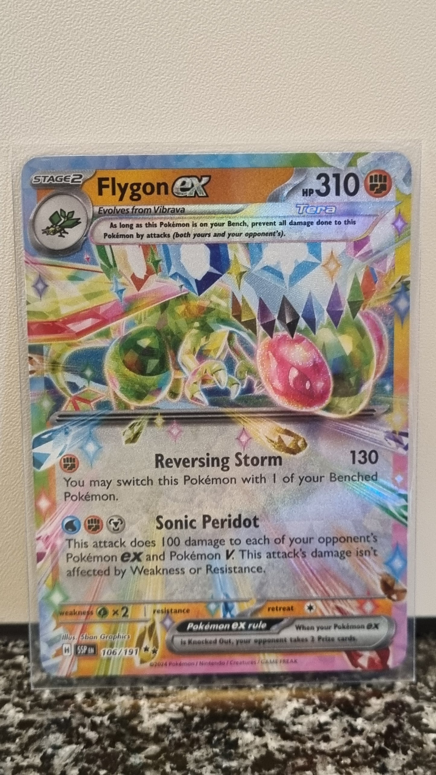 Flygon ex (Surging Sparks #106) 🇺🇸 (Alt)