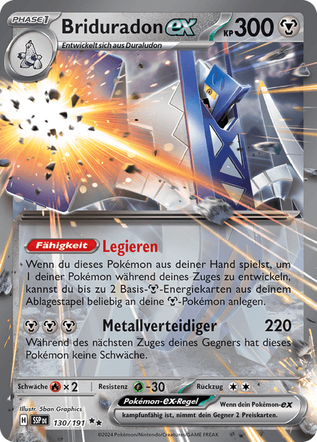 Briduradon ex (Surging Sparks #130) 🇨🇭🇩🇪
