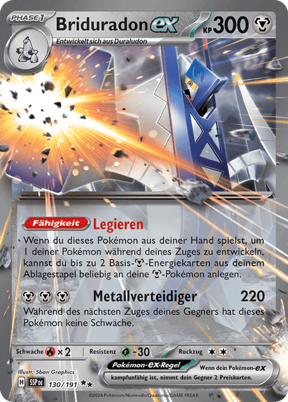 Briduradon ex (Surging Sparks #130) 🇨🇭🇩🇪