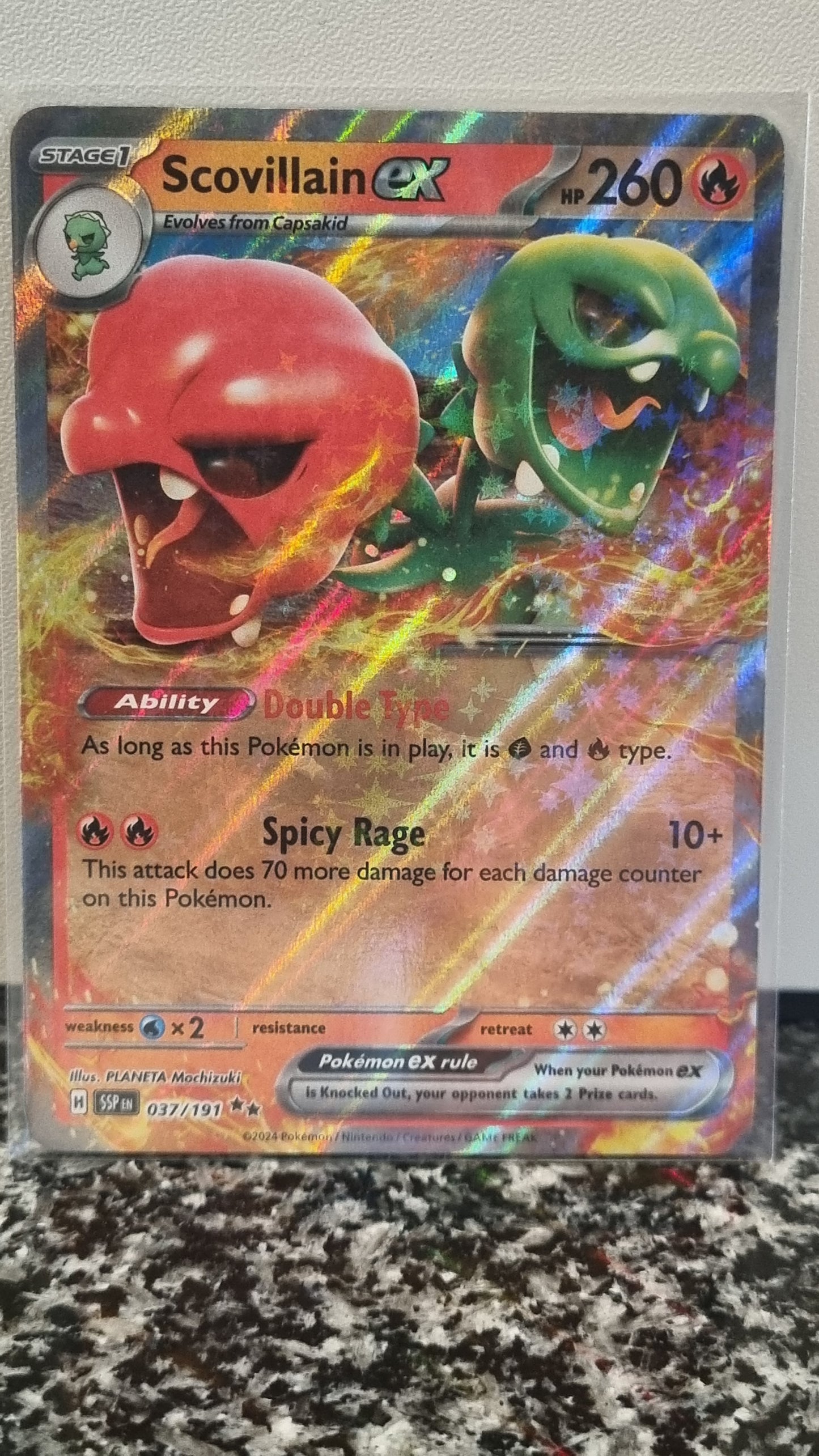 Scovillain ex (Surging Sparks #37) 🇺🇸 (Alt)