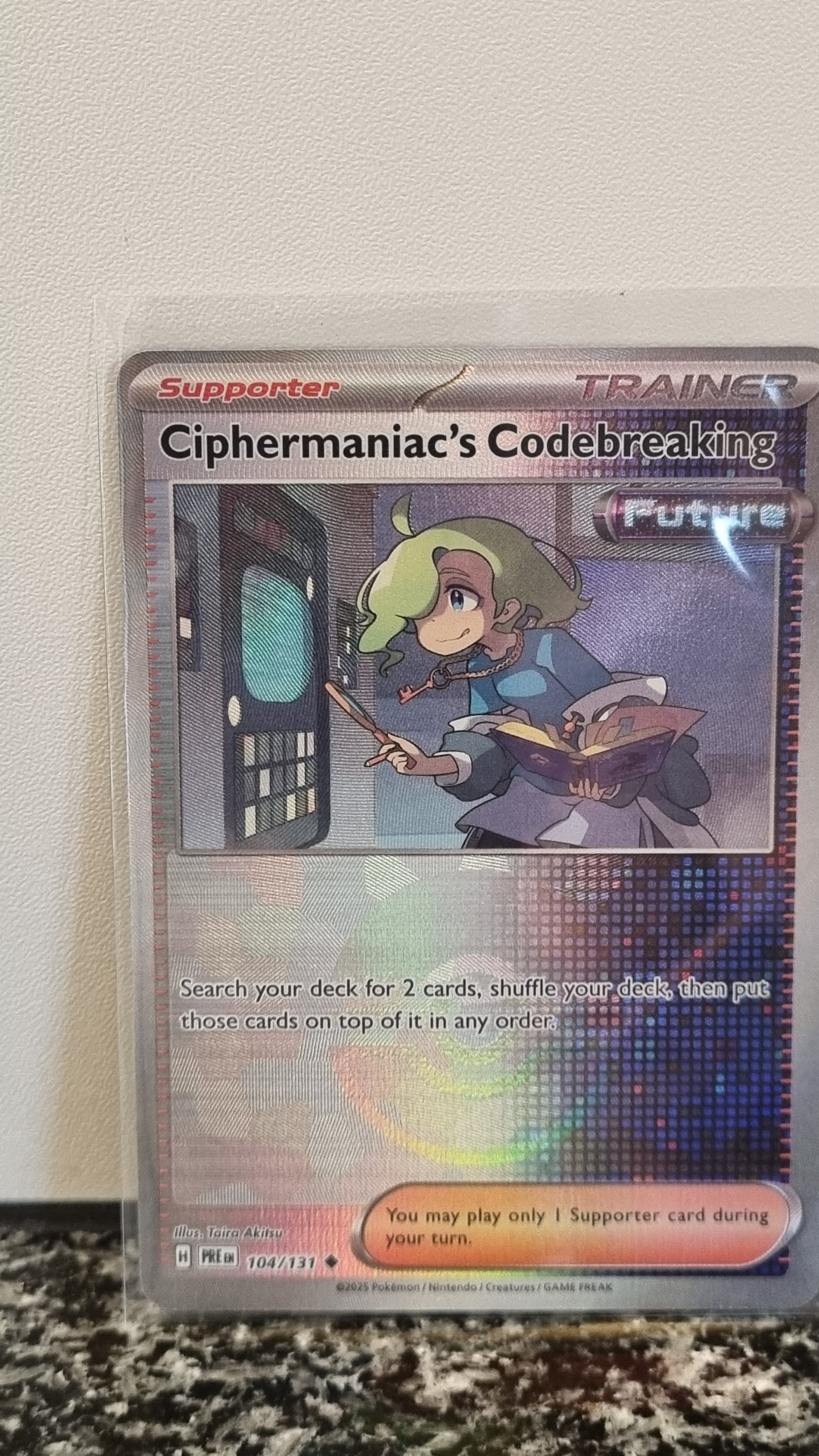Ciphermaniac's Codebreaking (Pokeball) (Prismatic Evolutions #104) 🇺🇸 (Alt)