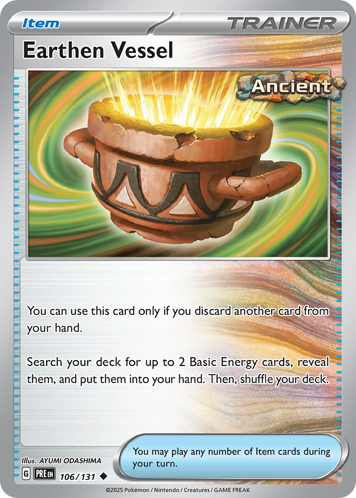 Earthen Vessel (Pokeball) (Prismatic Evolutions #106) 🇺🇸