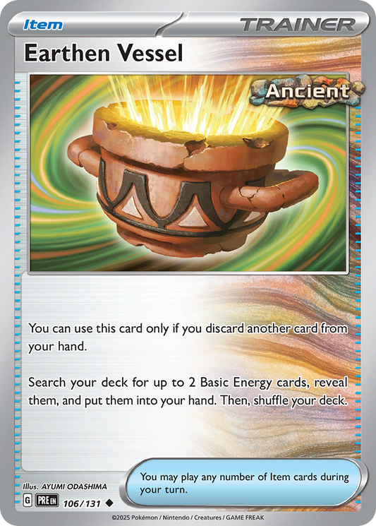 Earthen Vessel (Pokeball) (Prismatic Evolutions #106) 🇺🇸