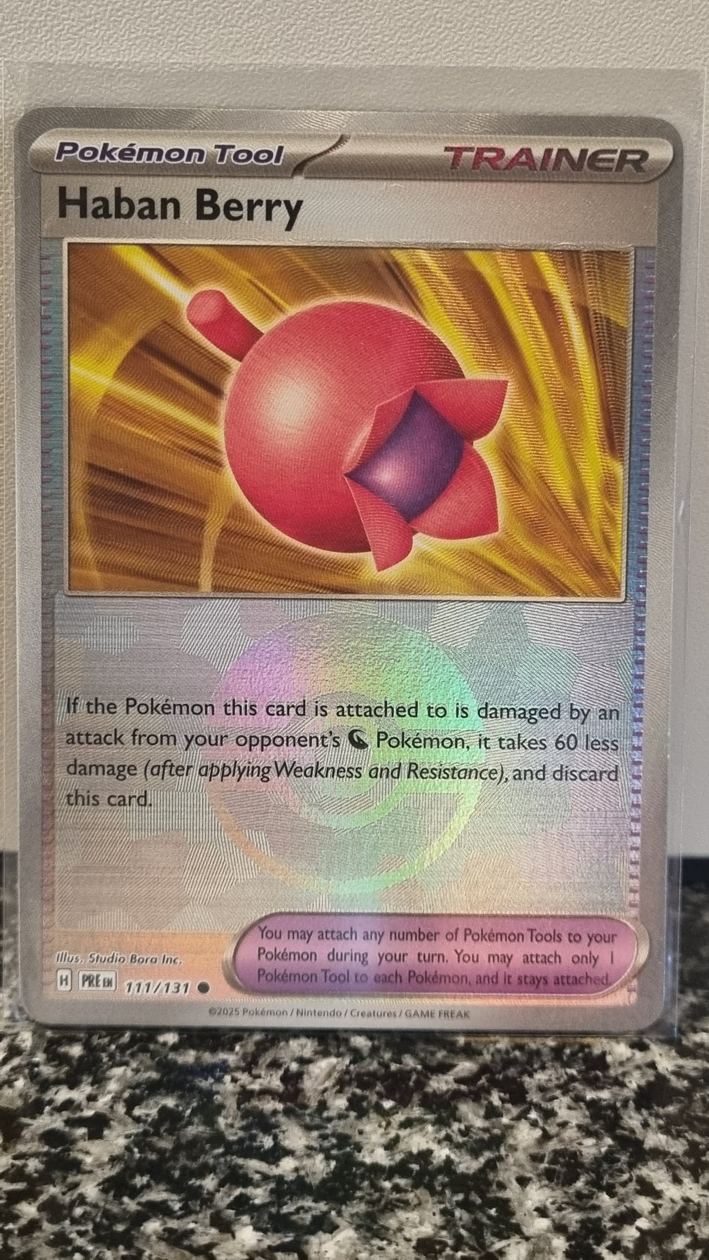 Haban Berry (Pokeball) (Prismatic Evolutions #111) 🇺🇸 (Alt)
