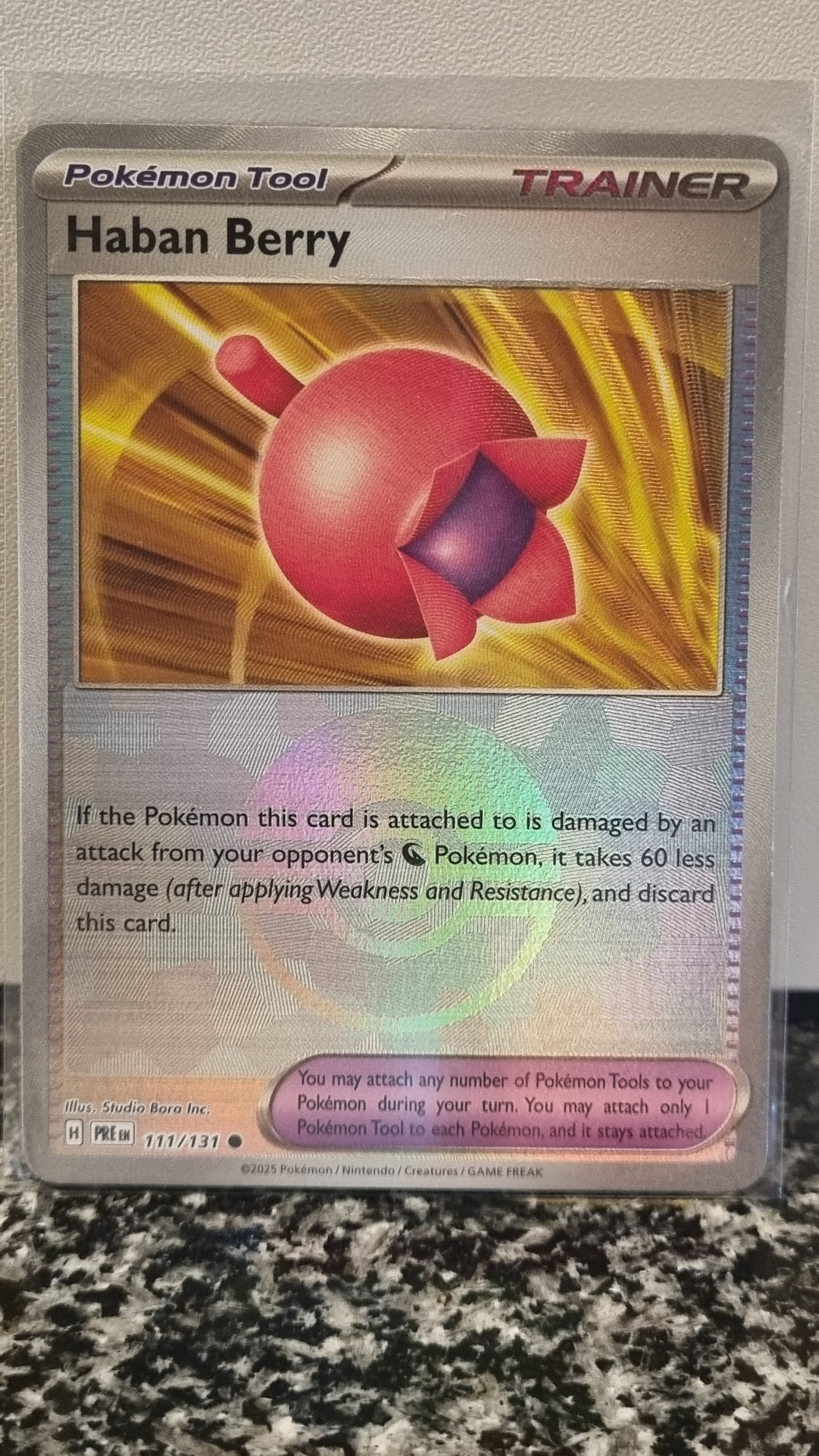Haban Berry (Pokeball) (Prismatic Evolutions #111) 🇺🇸 (Alt)