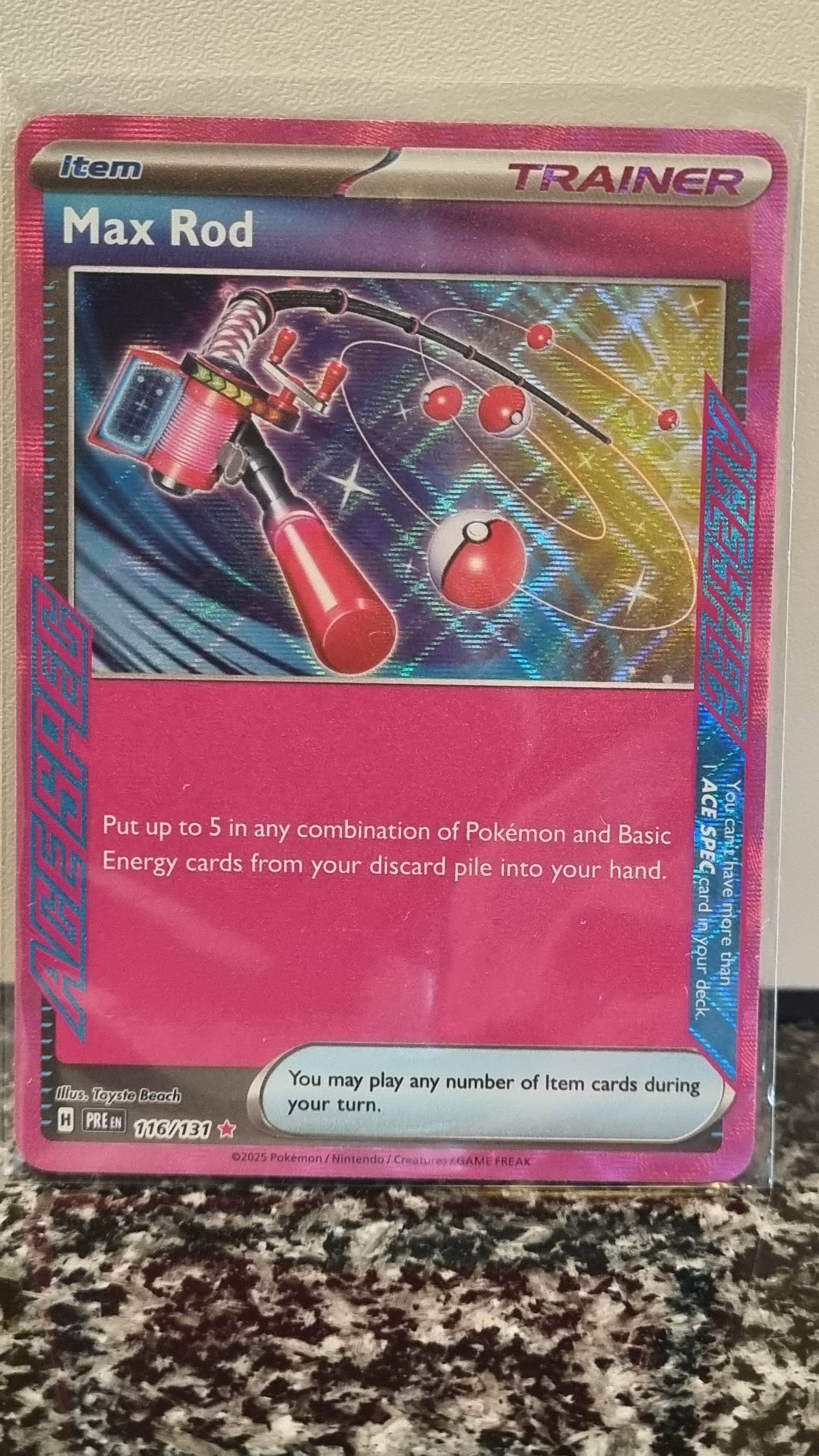 Max Rod (Prismatic Evolutions #116) 🇺🇸 (Alt)