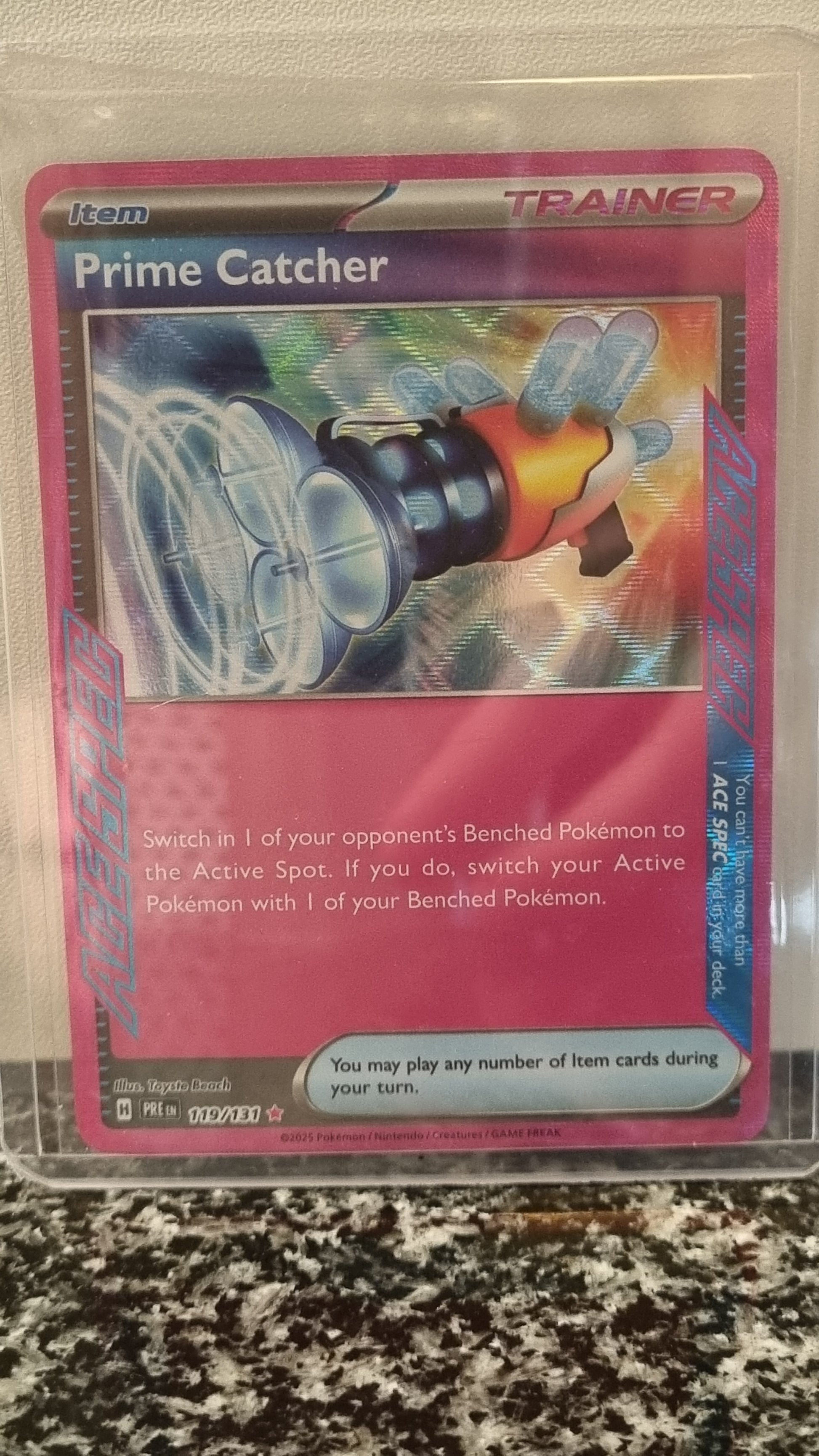 Prime Catcher (Prismatic Evolutions #119) 🇺🇸 (Alt)