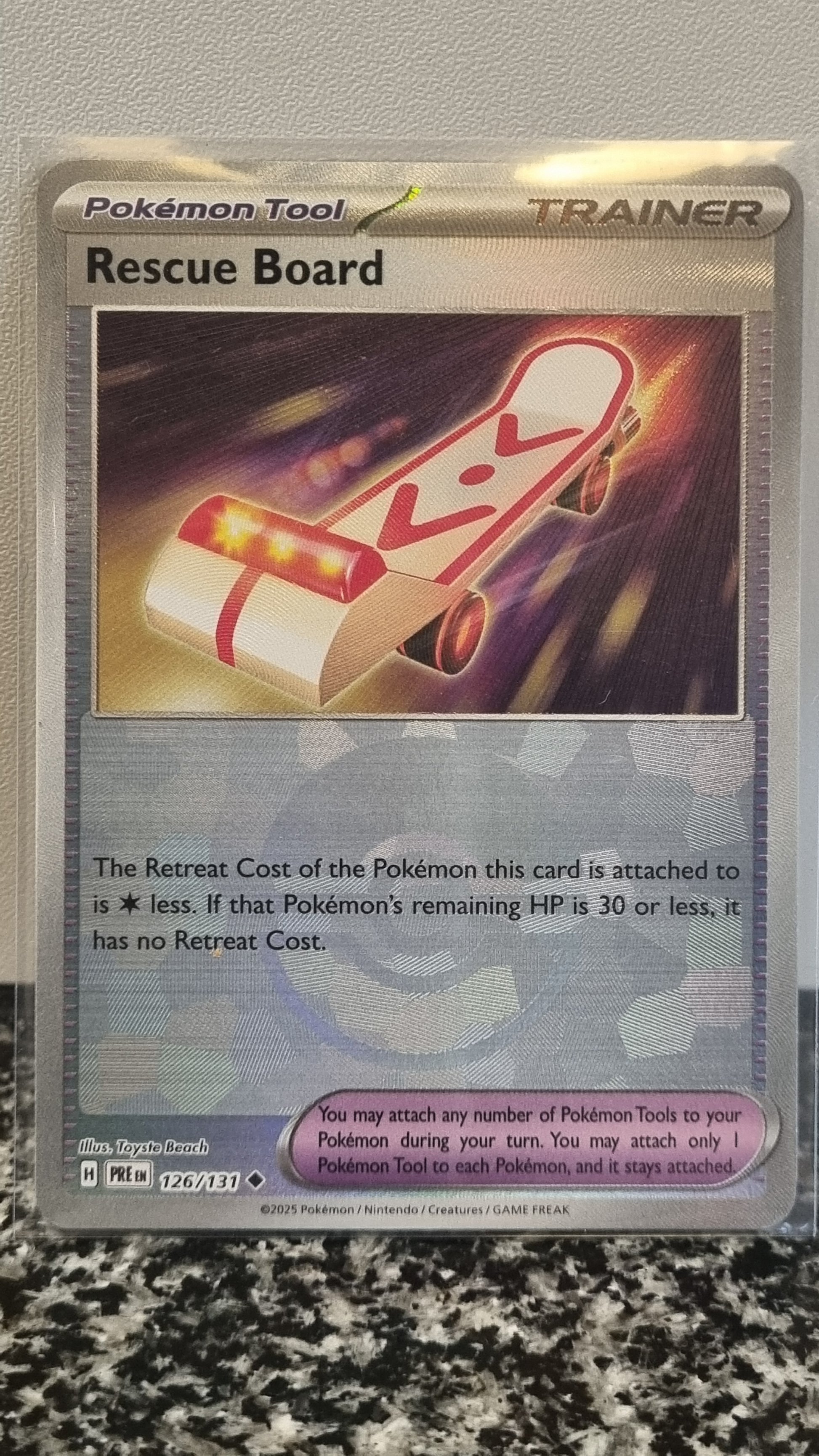 Rescue Board (Pokeball) (Prismatic Evolutions #126) 🇺🇸 (Alt)