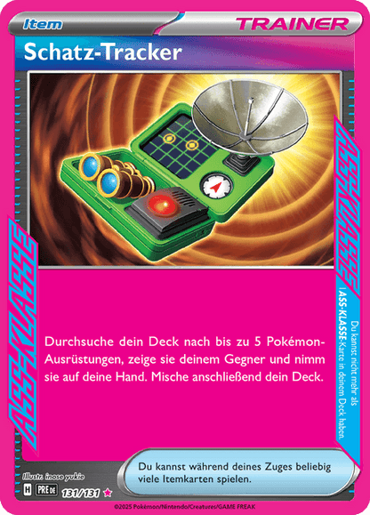 Schatz-Tracker (Prismatic Evolutions #131) 🇨🇭🇩🇪