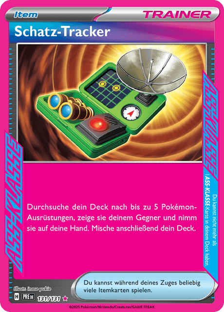 Schatz-Tracker (Prismatic Evolutions #131) 🇨🇭🇩🇪