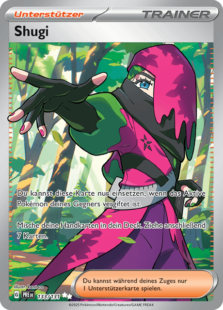 Shugi (Prismatic Evolutions #133) 🇨🇭🇩🇪