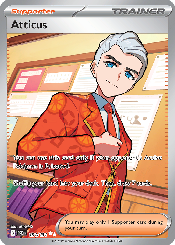 Atticus (Prismatic Evolutions #134) 🇺🇸