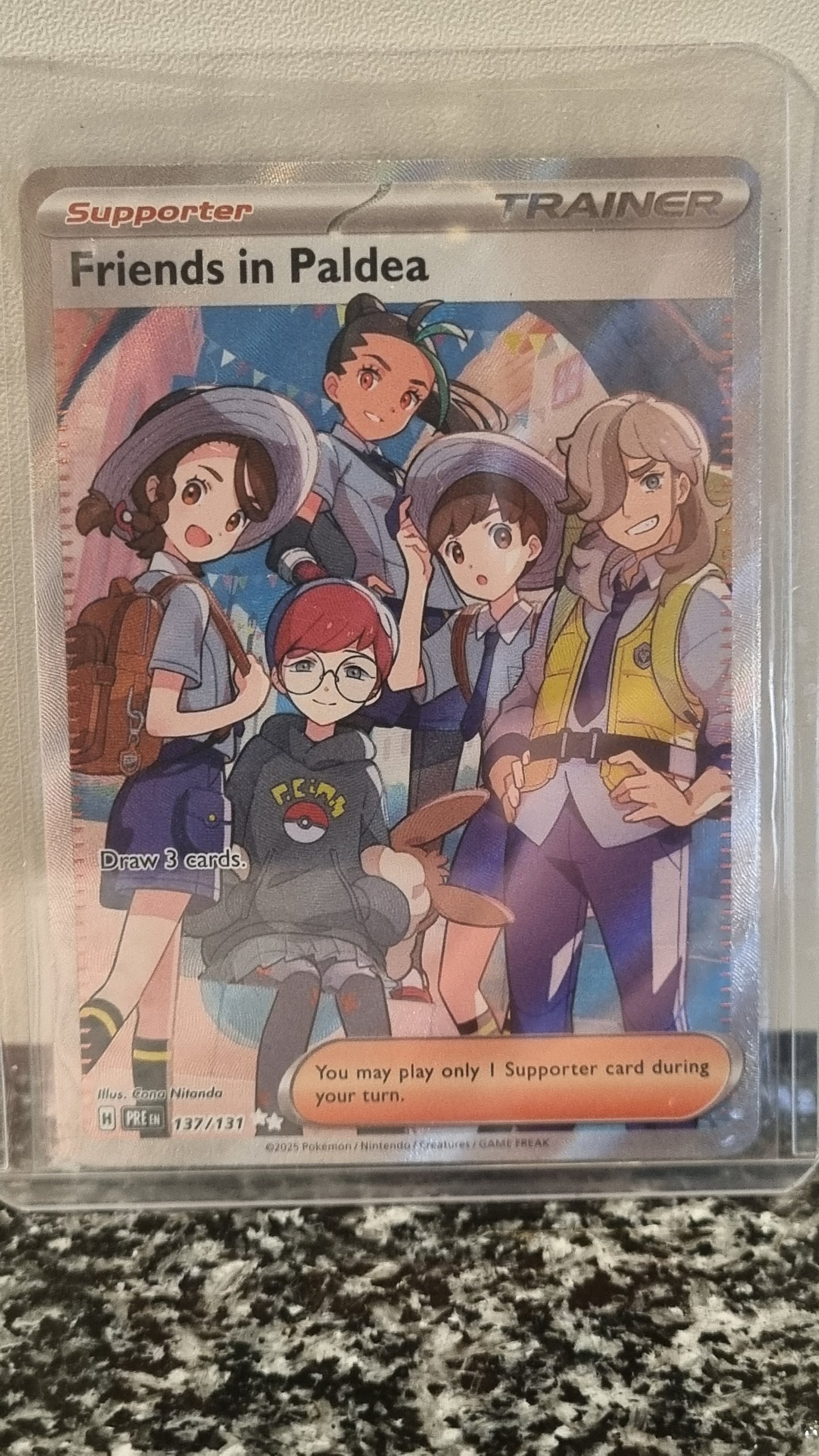 Friends in Paldea (Prismatic Evolutions #137) 🇺🇸 (Alt)