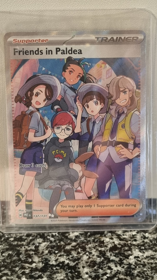Friends in Paldea (Prismatic Evolutions #137) 🇺🇸 (Alt)