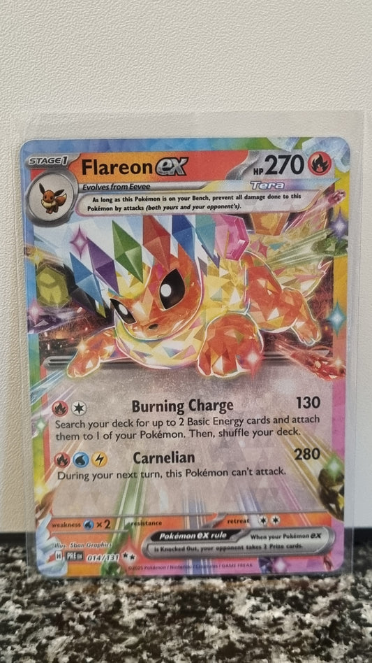 Flareon ex (Prismatic Evolutions #14) 🇺🇸 (Alt)