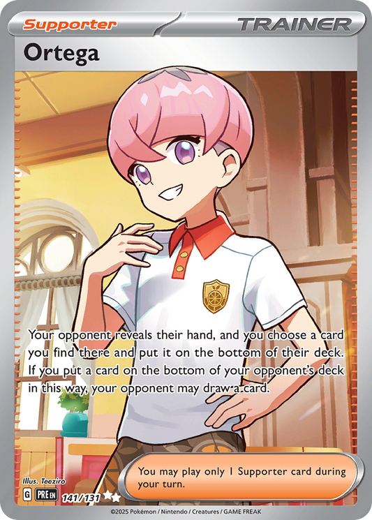 Ortega (Prismatic Evolutions #141) 🇺🇸