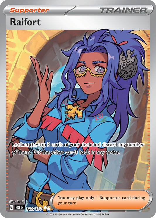 Raifort (Prismatic Evolutions #142) 🇺🇸