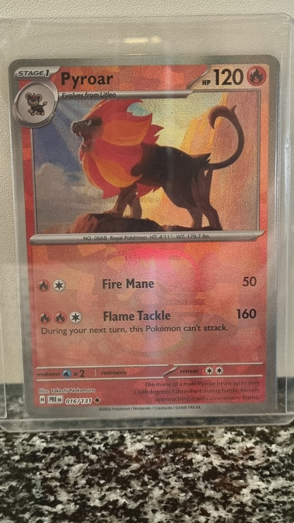 Pyroar (Masterball) (Prismatic Evolutions #16) 🇺🇸 (Alt)