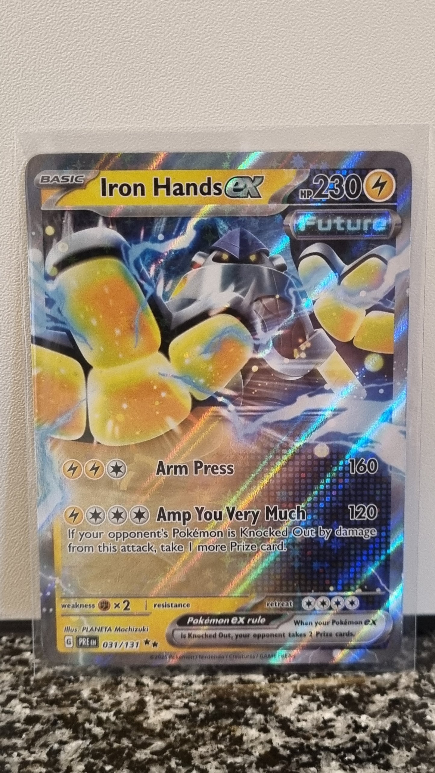 Iron Hands ex (Prismatic Evolutions #31) 🇺🇸 (Alt)