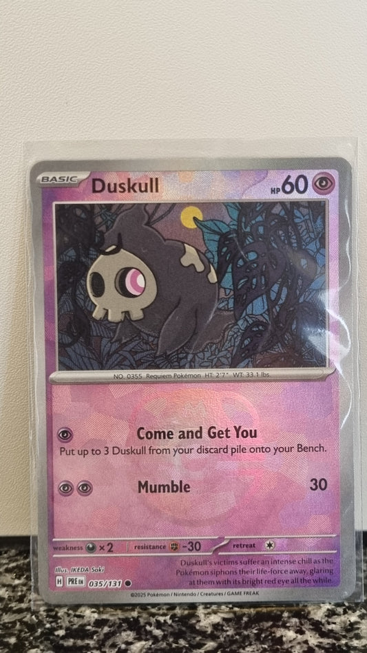 Duskull (Masterball) (Prismatic Evolutions #35) 🇺🇸 (Alt)
