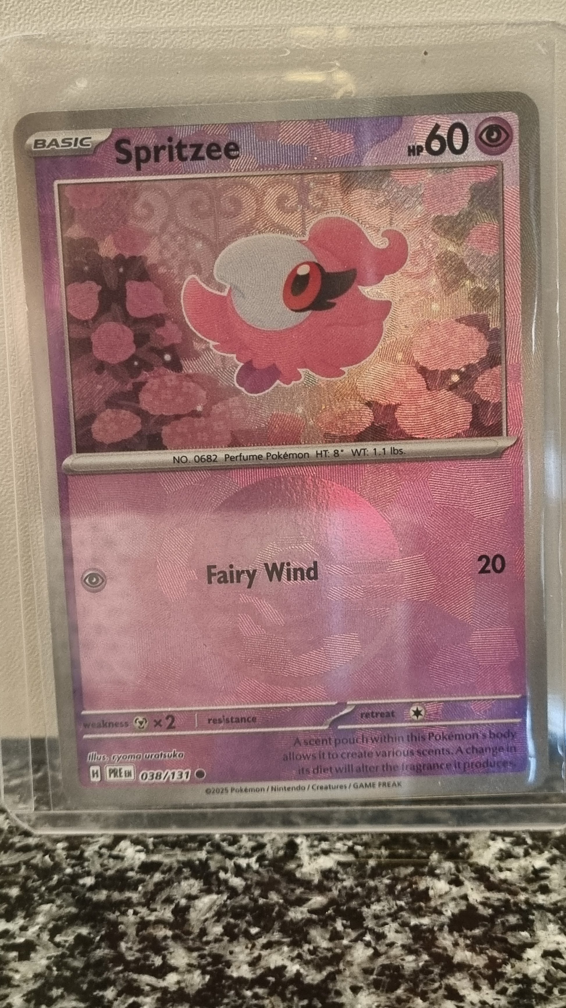 Spritzee (Pokeball) (Prismatic Evolutions #38) 🇺🇸 (Alt)