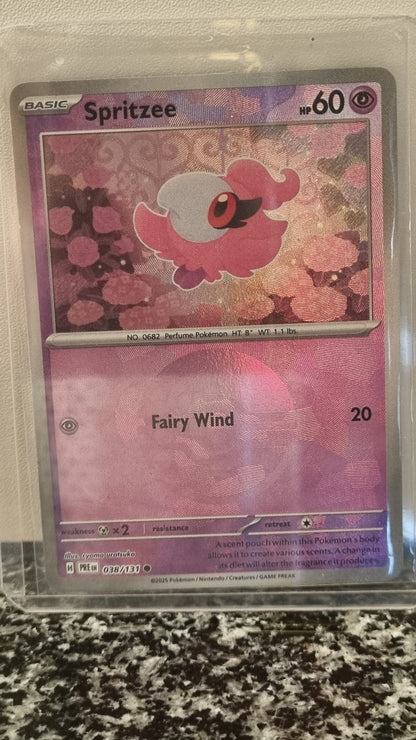 Spritzee (Pokeball) (Prismatic Evolutions #38) 🇺🇸 (Alt)