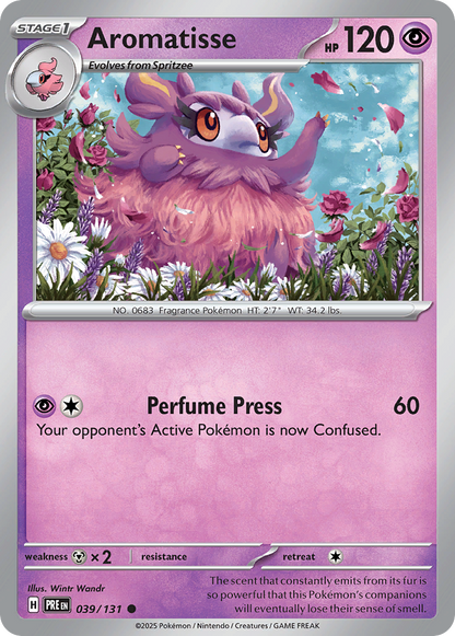 Aromatisse (Pokeball) (Prismatic Evolutions #39) 🇺🇸
