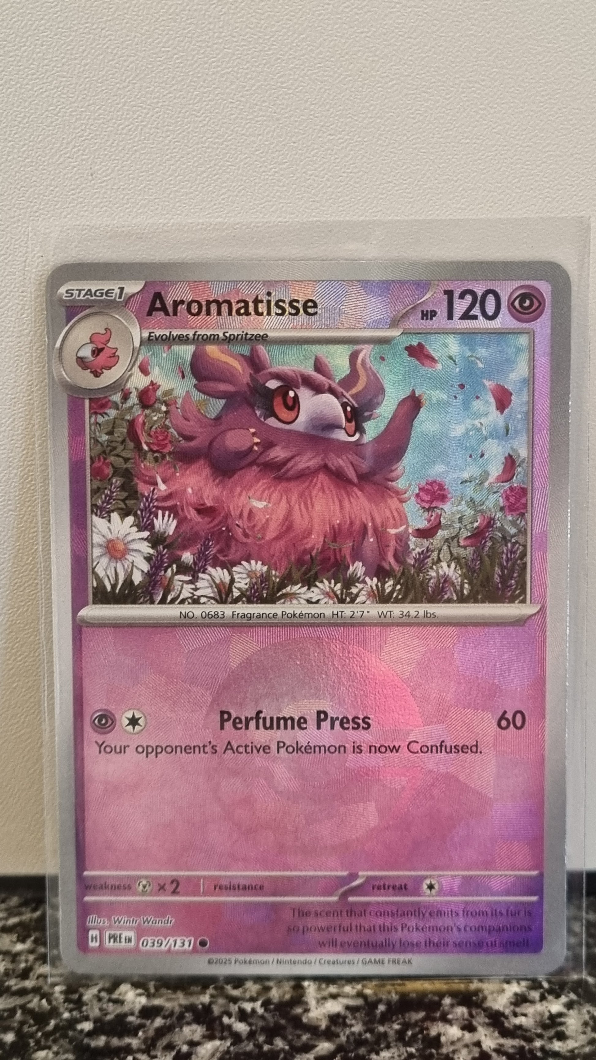 Aromatisse (Pokeball) (Prismatic Evolutions #39) 🇺🇸 (Alt)