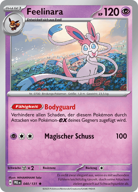 Feelinara (Pokeball) (Prismatic Evolutions #40) 🇨🇭🇩🇪