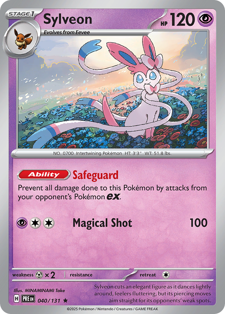 Sylveon (Pokeball) (Prismatic Evolutions #40) 🇺🇸