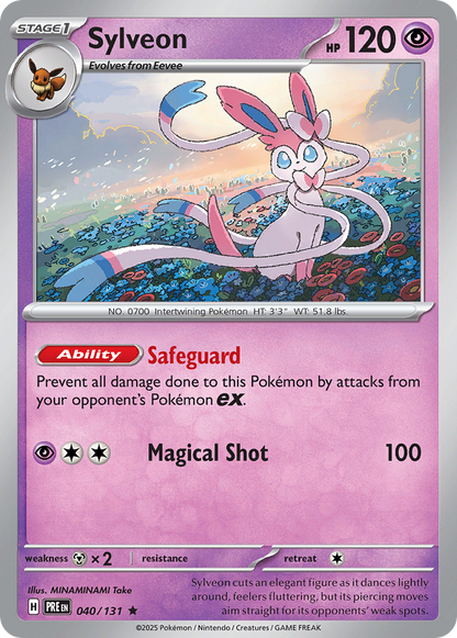 Sylveon (Pokeball) (Prismatic Evolutions #40) 🇺🇸