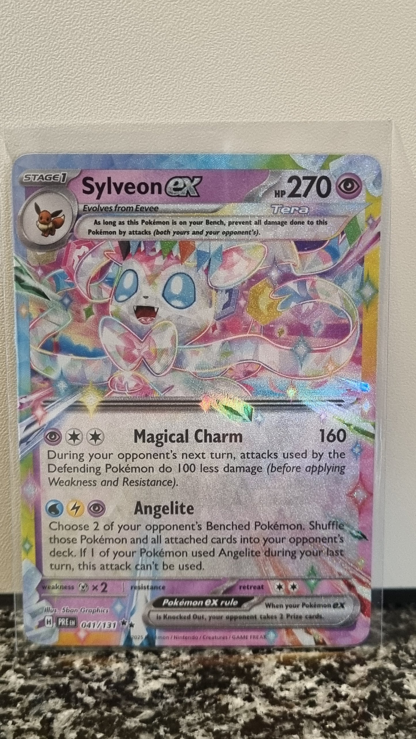 Sylveon ex (Prismatic Evolutions #41) 🇺🇸 (Alt)