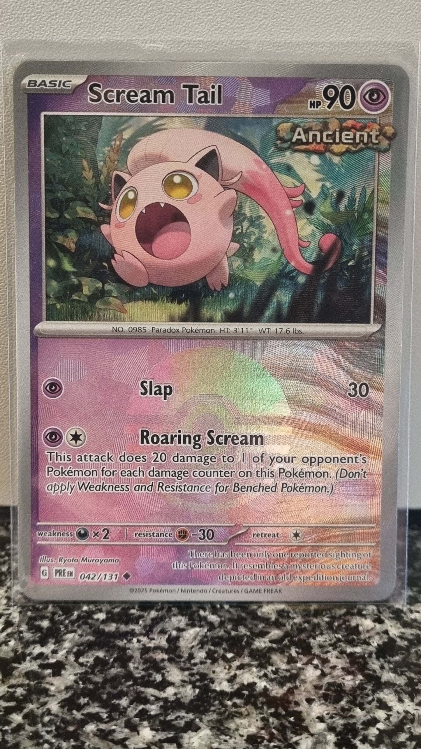 Scream Tail (Pokeball) (Prismatic Evolutions #42) 🇺🇸 (Alt)