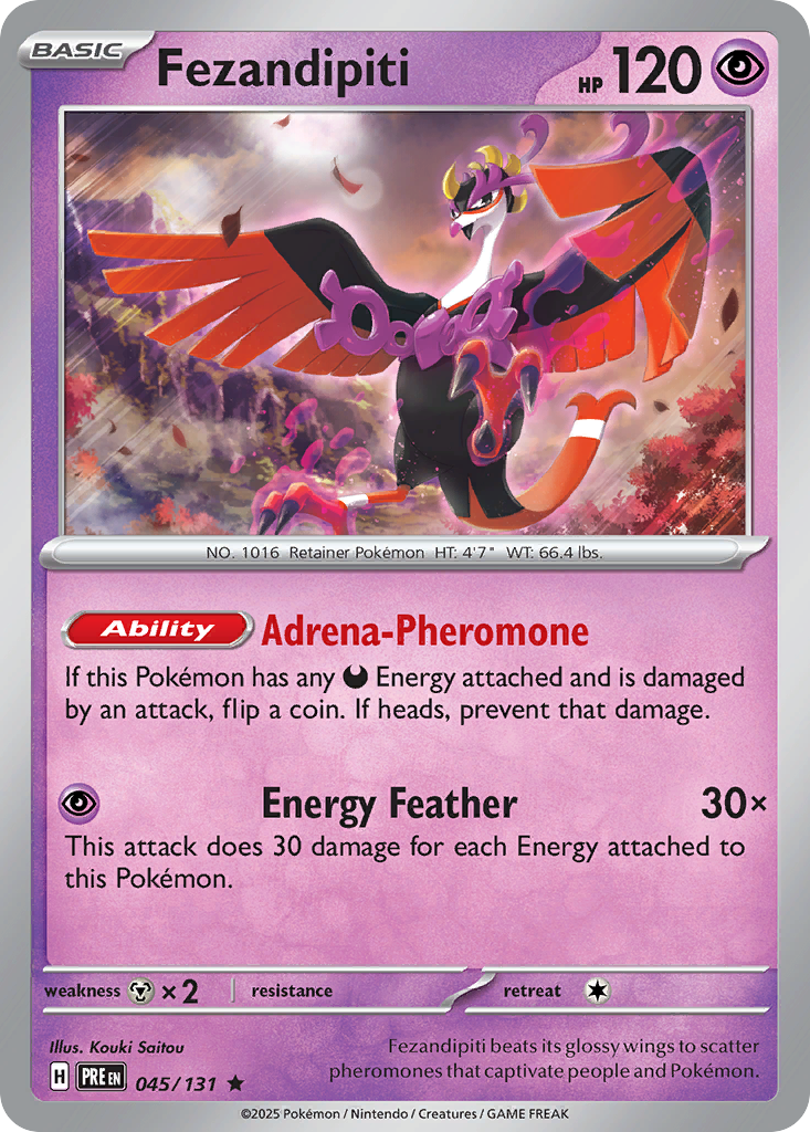 Fezandipiti (Pokeball) (Prismatic Evolutions #45) 🇺🇸