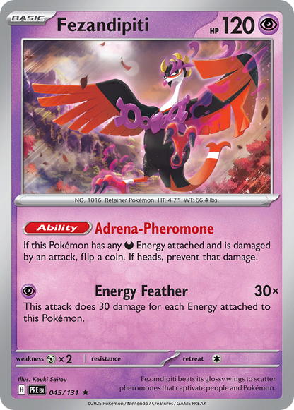 Fezandipiti (Pokeball) (Prismatic Evolutions #45) 🇺🇸