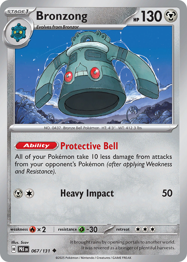 Bronzong (Pokeball) (Prismatic Evolutions #67) 🇺🇸