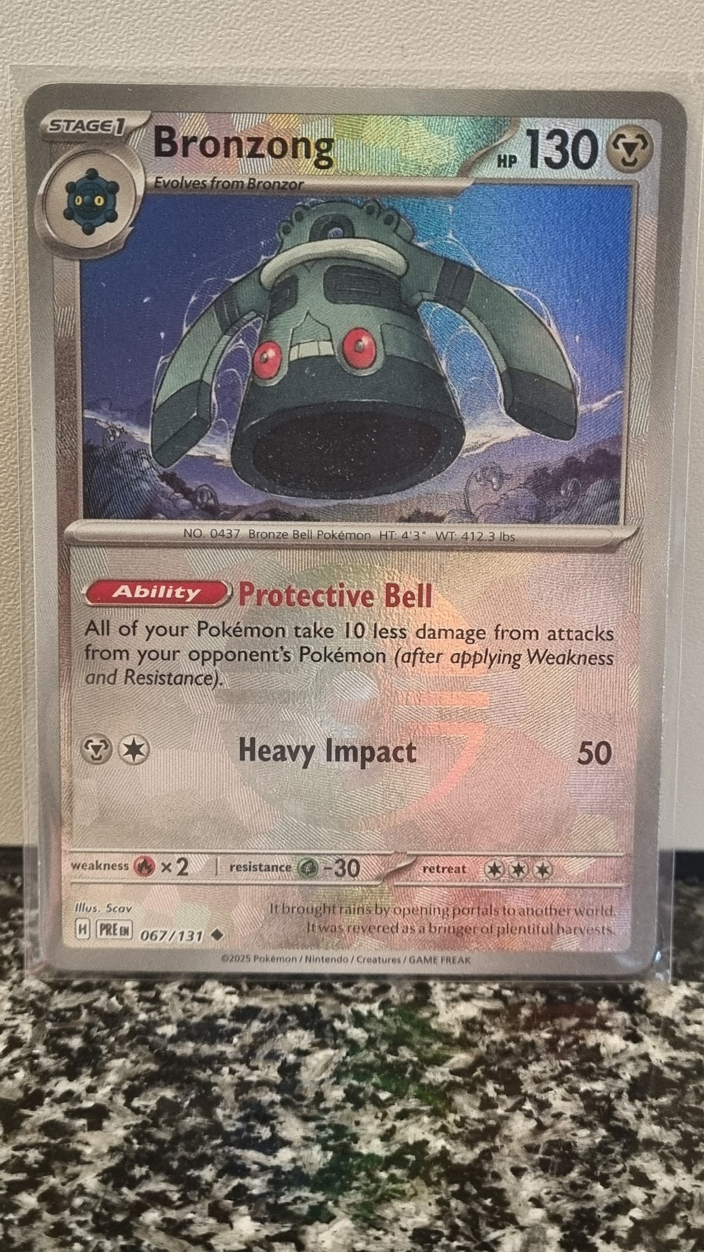 Bronzong (Pokeball) (Prismatic Evolutions #67) 🇺🇸 (Alt)